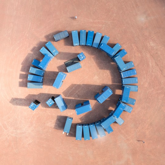 Steelhenge by Bureau A for BIG biennale, Gevena