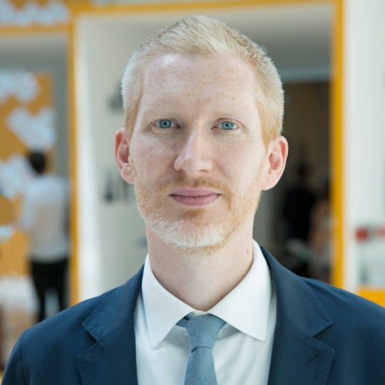 Global Grad Show curator Brendan McGetrick