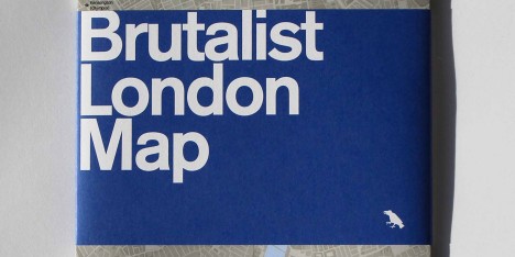 Brutalist London Map Twentieth Century Society