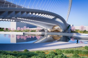 Calatrava Huashan bridges in China
