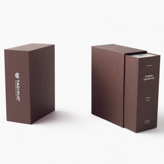 Carrera Time Machine watch by Nendo and TAG Heuer