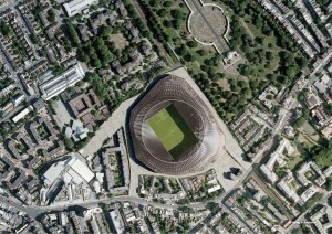 Herzog & de Meuron submits plans for Chelsea football stadium redesign
