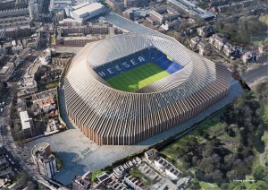 Herzog & de Meuron submits plans for Chelsea football stadium redesign