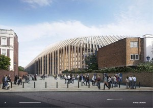 Herzog & de Meuron submits plans for Chelsea football stadium redesign