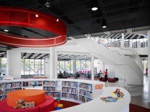 Chicago Chinatown Library by SOM