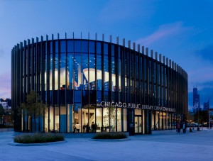 Chicago Chinatown Library by SOM