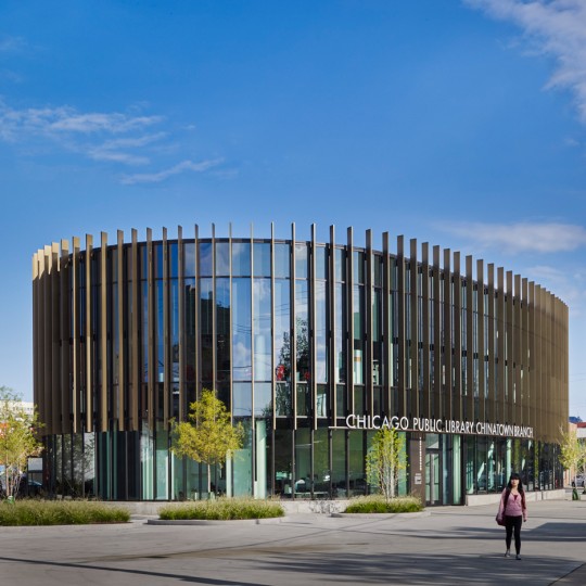 Chicago Chinatown Library by SOM