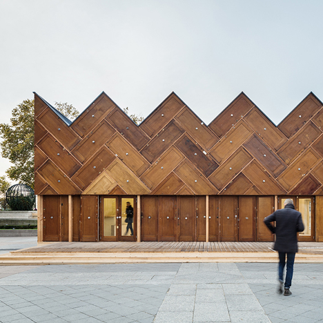 Circular Pavilion by Encore Heureux