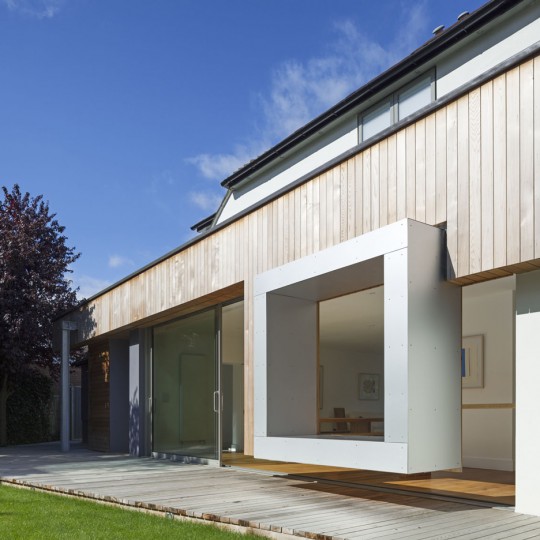 Cut and Frame House by Ashton Porter Architects