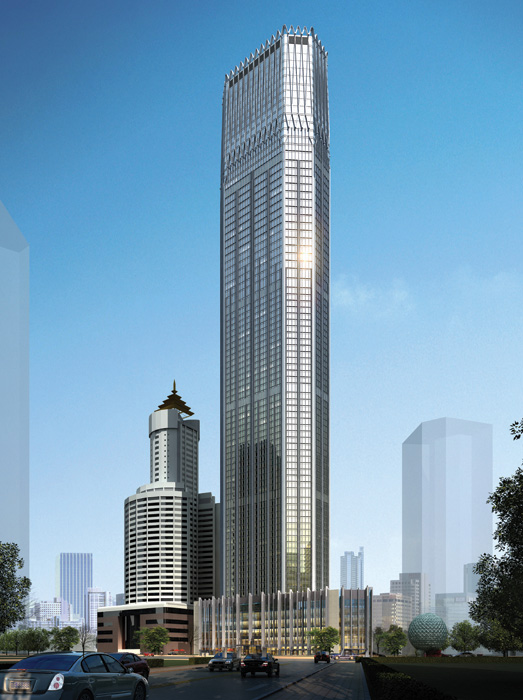 Dalian International Trade Center, China, by Dalian Architectural Design & Research Institute