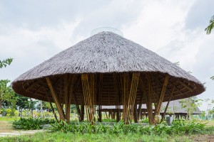 Diamond Island Community Center by Vo Trong Nghia Architects
