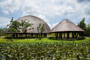 Diamond Island Community Center by Vo Trong Nghia Architects