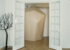 Enter the diamond by atelier 37.2 in Haussmann-era building