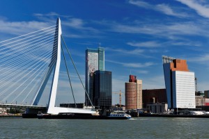 Erasmus Bridge by Ben van Berkel