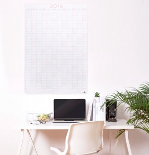 2016 wall planner by Evermade
