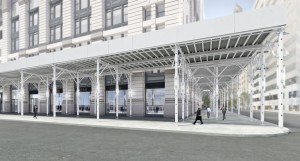 New York construction sheds