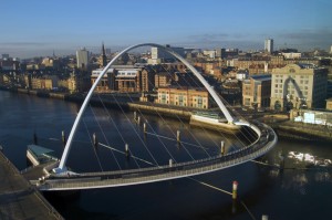Gateshead Bridge by Wilkinson Eyre