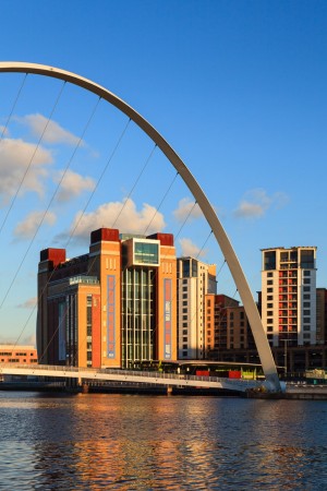 Gateshead Bridge by Wilkinson Eyre