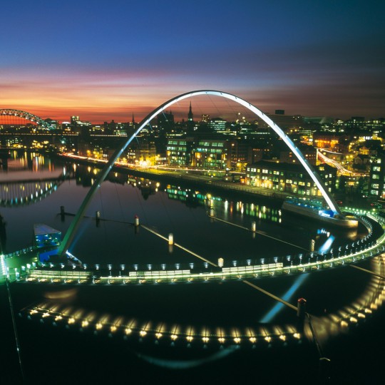 Gateshead Bridge by Wilkinson Eyre