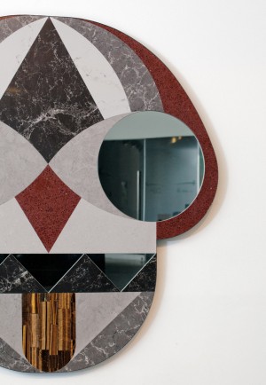 Mask mirror by Jaime Hayon