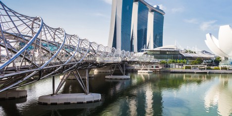 Helix Bridge in Singapore by COX Group