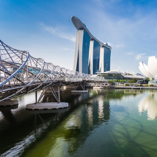Helix Bridge in Singapore by COX Group