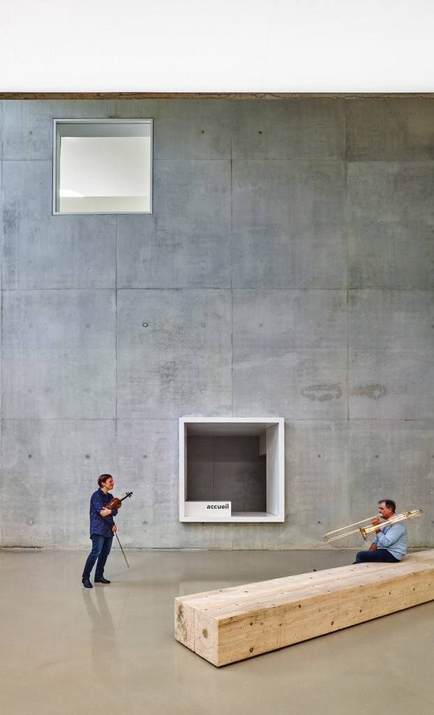 Music school in Belfort by Dominique Coulon & Associes