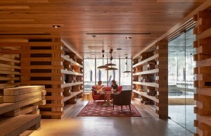 Hotel Hotel ground floor interior by March Studio