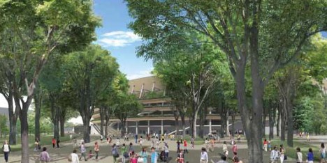 Kengo Kuma beats Toyo Ito to win Japan National Stadium competition
