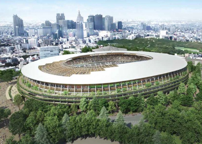 Kengo Kuma beats Toyo Ito to win Japan National Stadium competition
