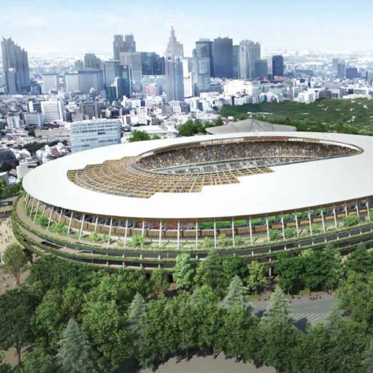 Kengo Kuma beats Toyo Ito to win Japan National Stadium competition