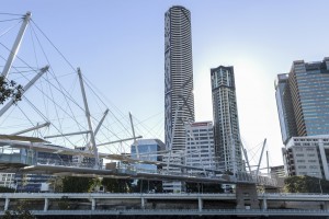 Kurilpa Bridge by Cox Rayner Architects and Arup