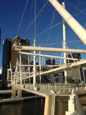 Kurilpa Bridge by Cox Rayner Architects and Arup