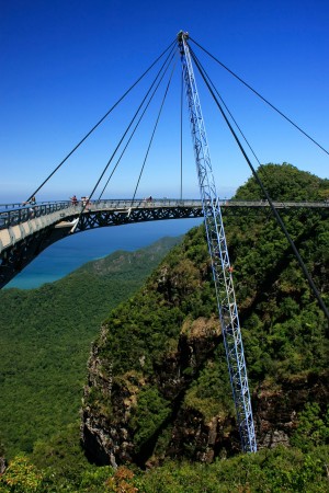 Langkawi Sky Bridge by Peter Wyss