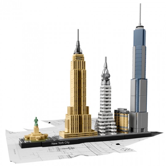 Skyline building kits by Lego