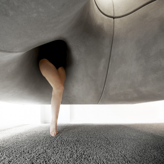 Microtherme concrete spa by Matter Design