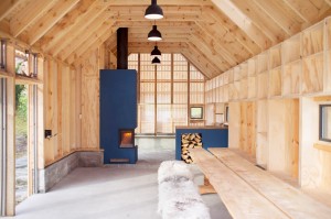 Naust V boathouse by Koreo Architects and Kolab Architects