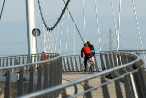 Nescio Bridge by Wilkinson Eyre