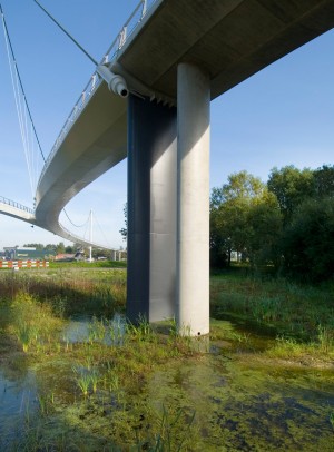 Nescio Bridge by Wilkinson Eyre