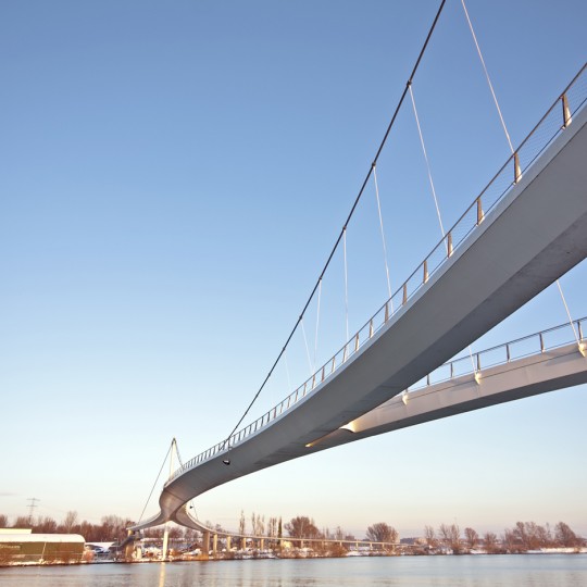 Nescio Bridge by Wilkinson Eyre