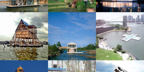 New Dezeen Pinterest board full of floating architecture