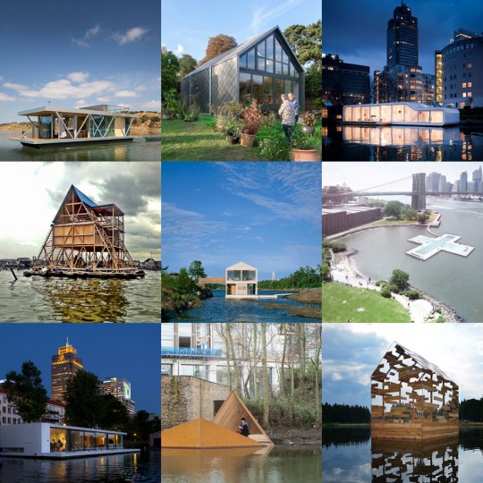 New Dezeen Pinterest board full of floating architecture
