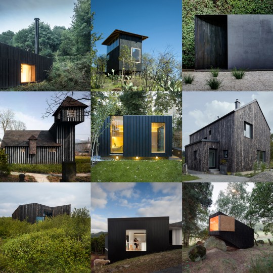 See charred cedar facades on Dezeen's new Pinterest board