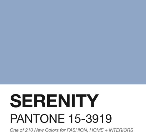 Pantone colour of the year