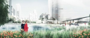 Pershing Square redesign for LA
