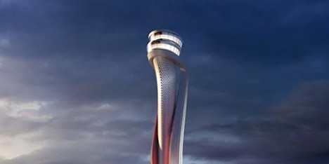 Pininfarina and Aecom winning proposal air traffic control tower for Istanbul New Airport