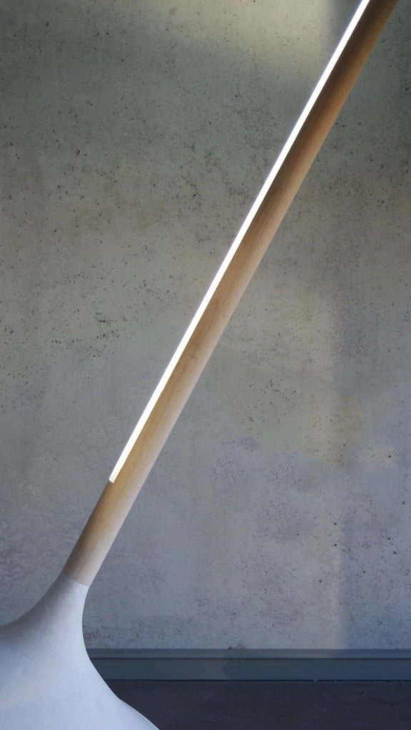 Pumpal standing lamp by Ewan Cashman
