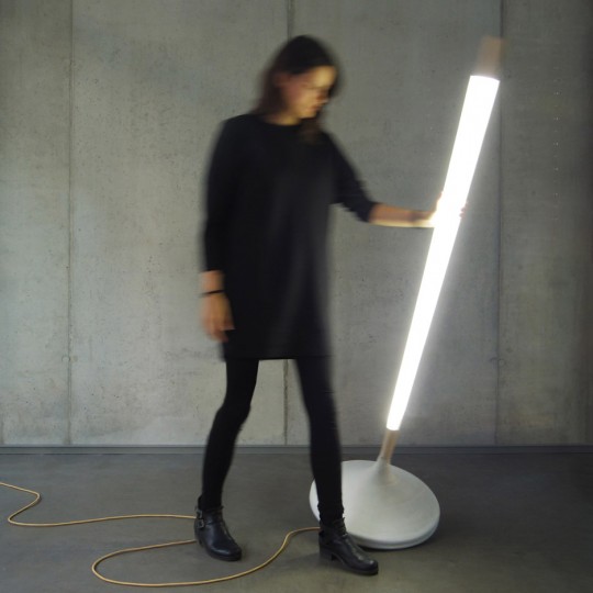Pumpal standing lamp by Ewan Cashman
