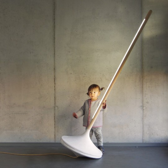 Pumpal standing lamp by Ewan Cashman
