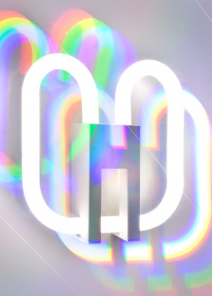Rachel Harding's Wonderfluoro lights